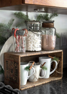 hot choc corner - Christmas decoration