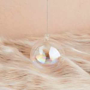 pearlescent bauble - Christmas decoration