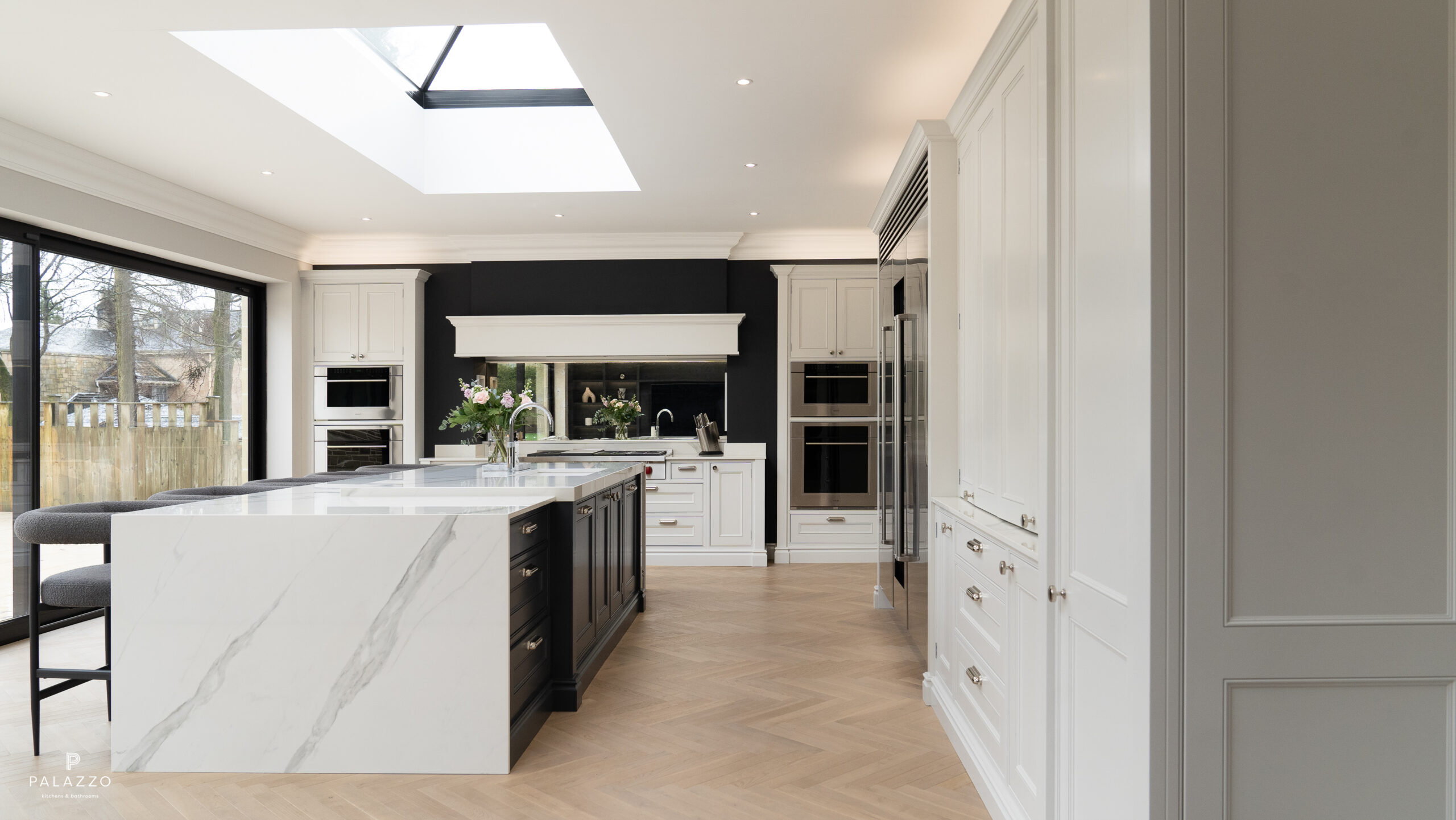 Image 1: An In-Frame Kitchen In A New Home Extension In Glasgow