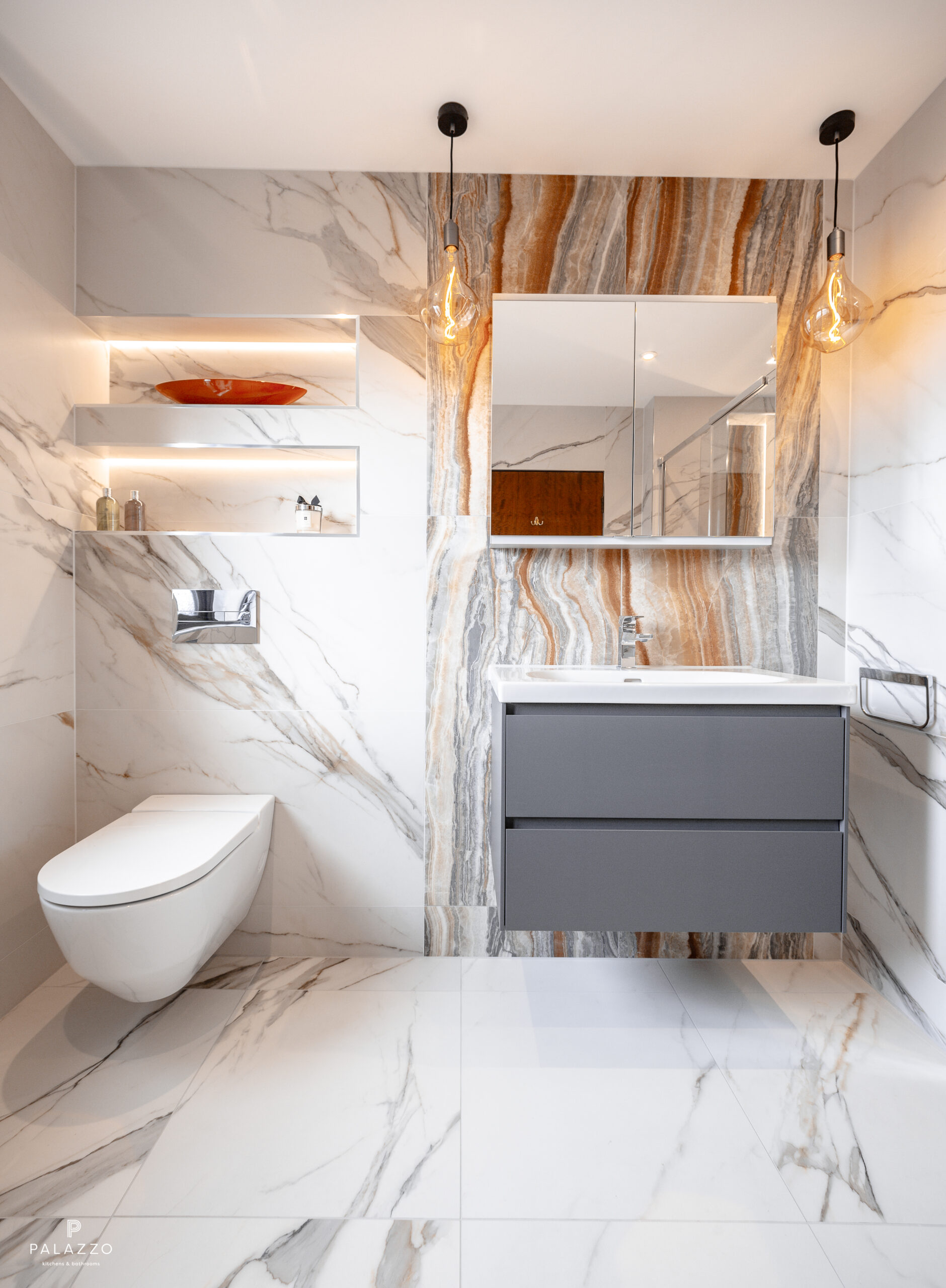 Image 2: A Vibrant En-Suite Bathroom in Glasgow