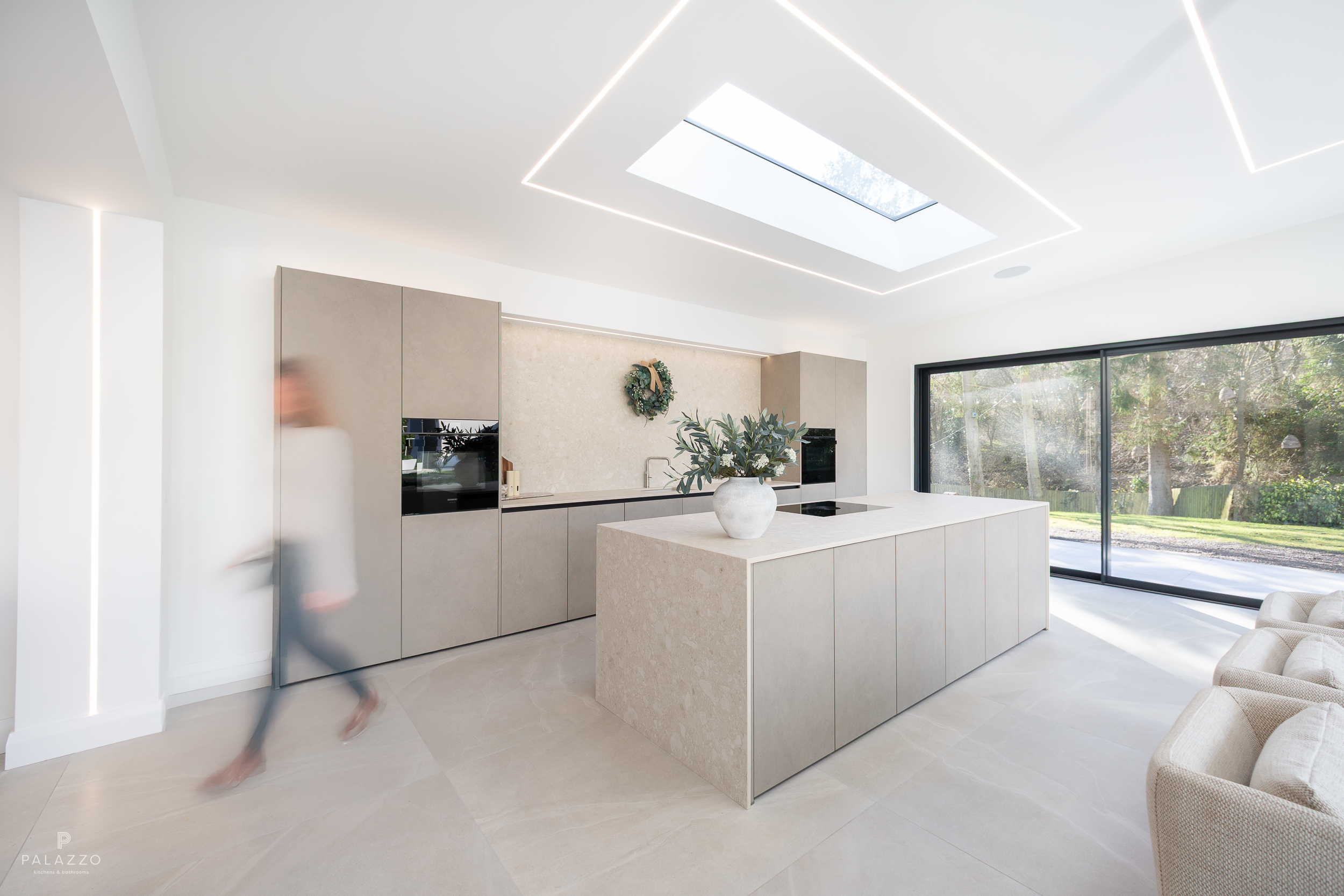 Image 10: Zero Plinth Ultra Modern Kitchen Design in Glasgow