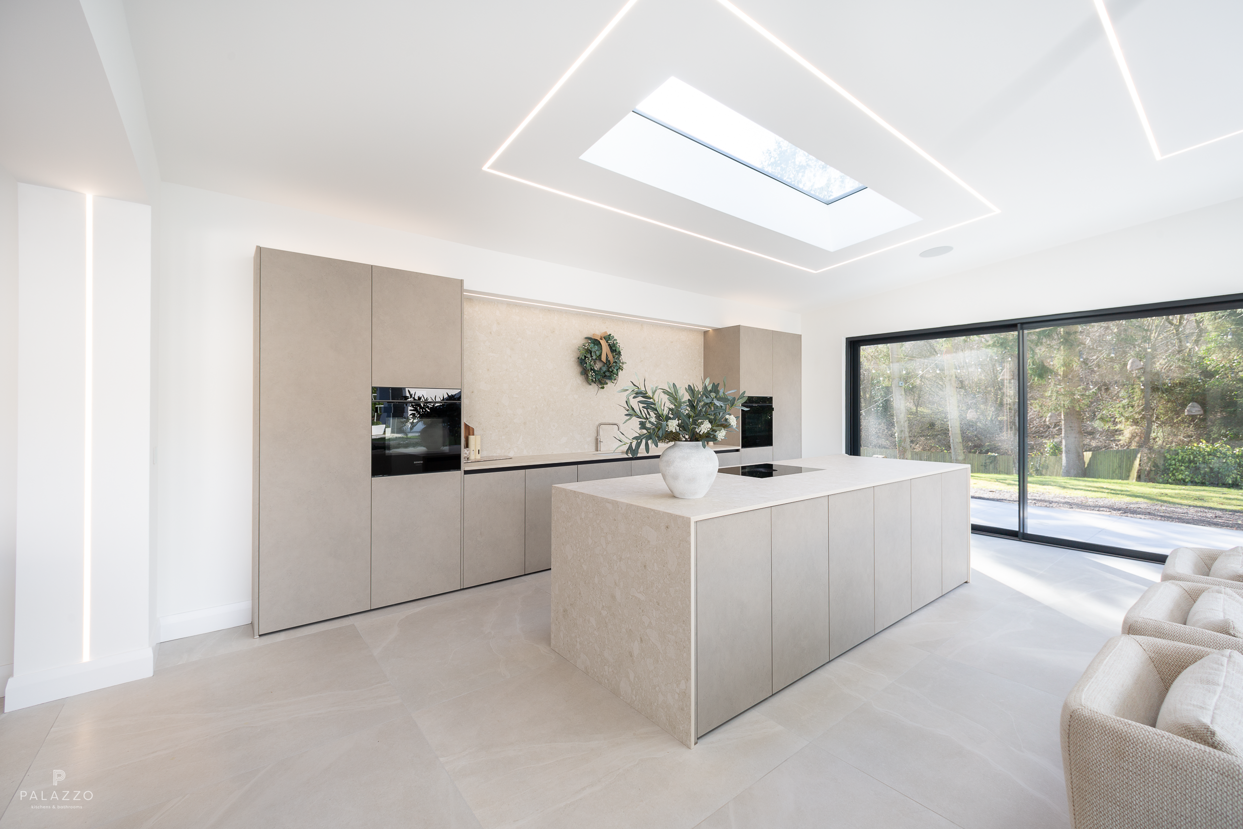 Image 5: Zero Plinth Ultra Modern Kitchen Design in Glasgow
