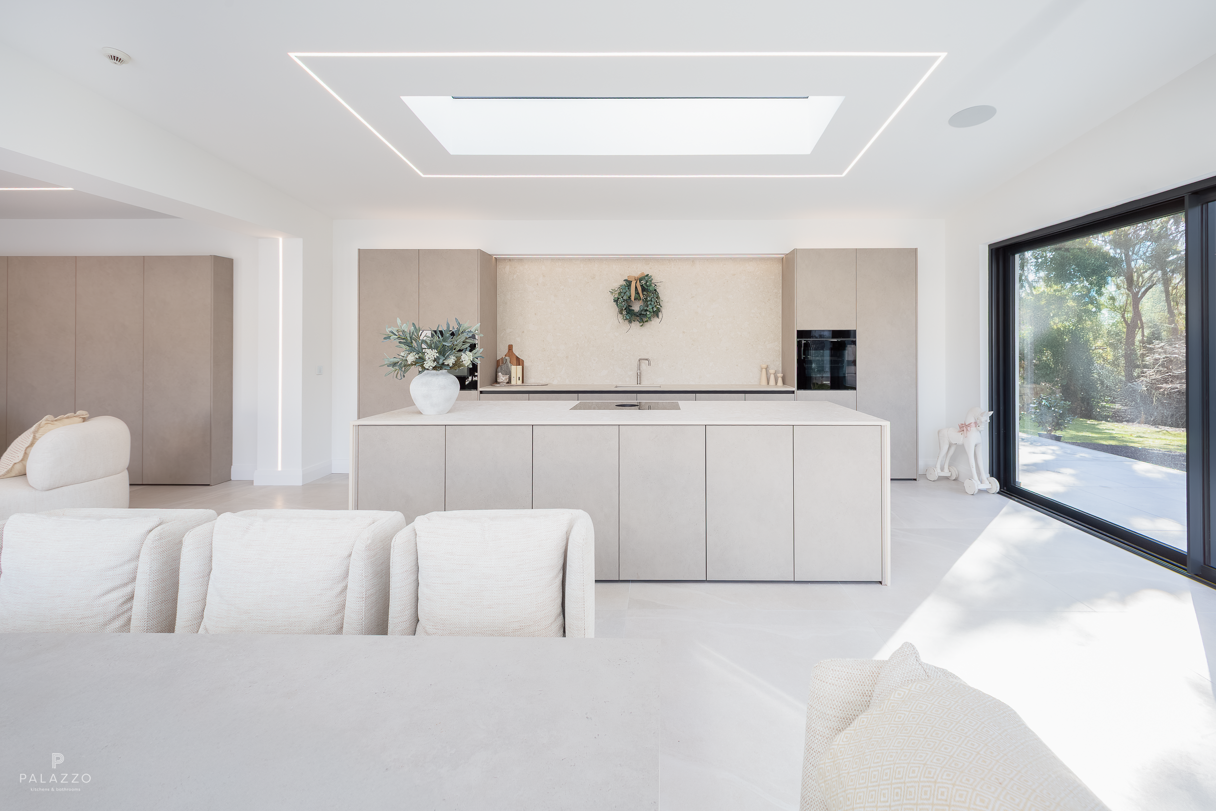 Image 2: Zero Plinth Ultra Modern Kitchen Design in Glasgow