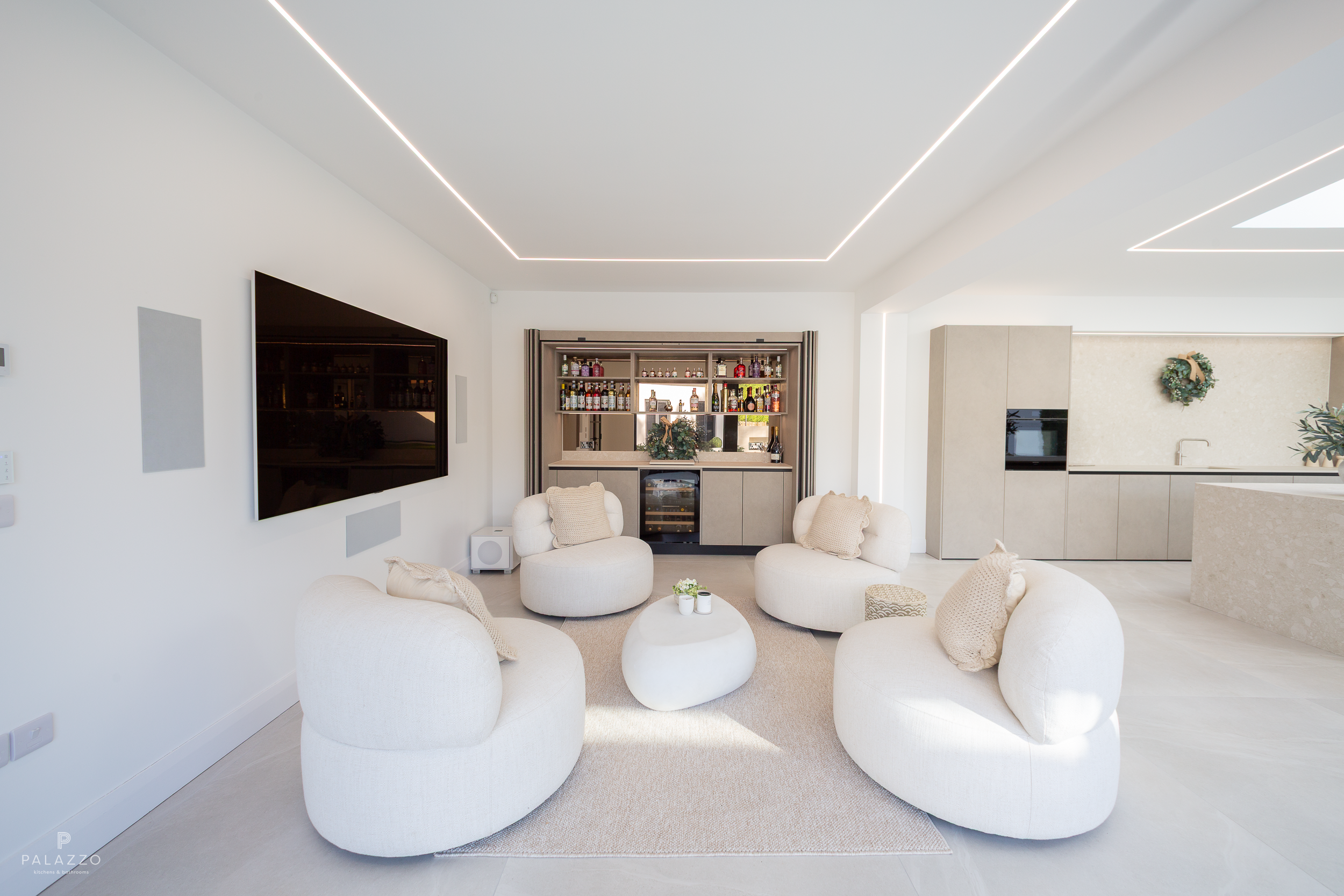 Image 4: Zero Plinth Ultra Modern Kitchen Design in Glasgow